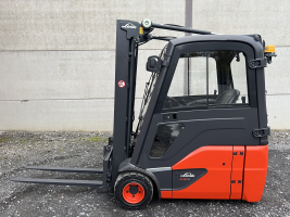 Linde E16-02 EVO (26) heftruck elektrisch - triple - cabine