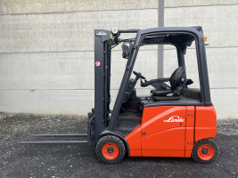 Linde E16PH-01 (25) heftruck elektrisch full free TRIPLEX