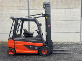 Linde E30L-01 (85) heftruck elektrisch triple - 3 ton