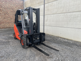 Linde H35T-02 EVO heftruck op LPG - TRIPLEX - 3 ton (248)